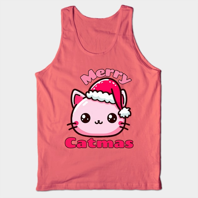 Catmas Cat mom Tank Top by Japanese Fever